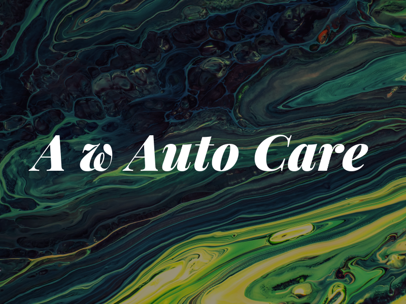 A w Auto Care