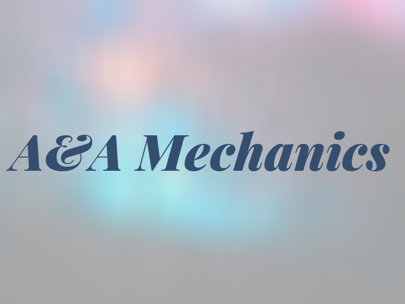 A&A Mechanics