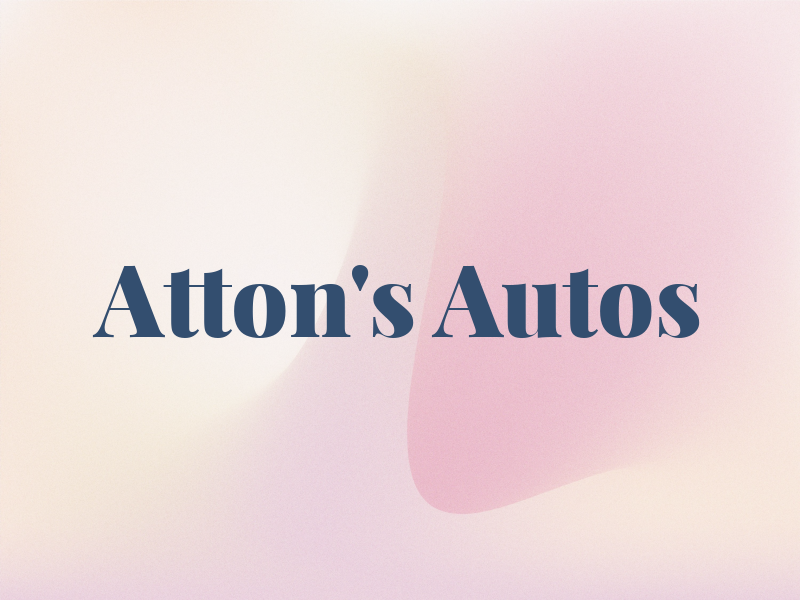 Atton's Autos