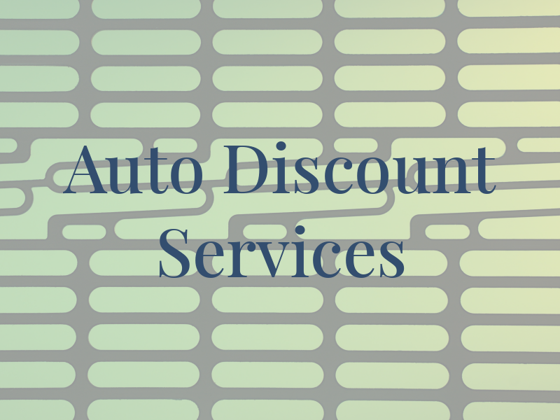 Auto Discount Services