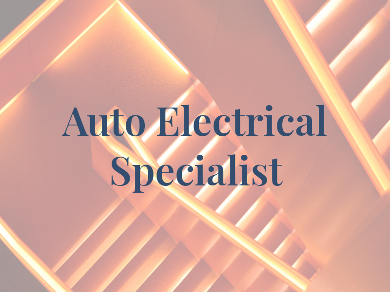 Auto Electrical Specialist