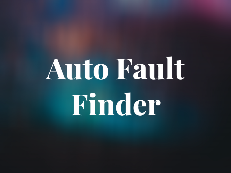 Auto Fault Finder