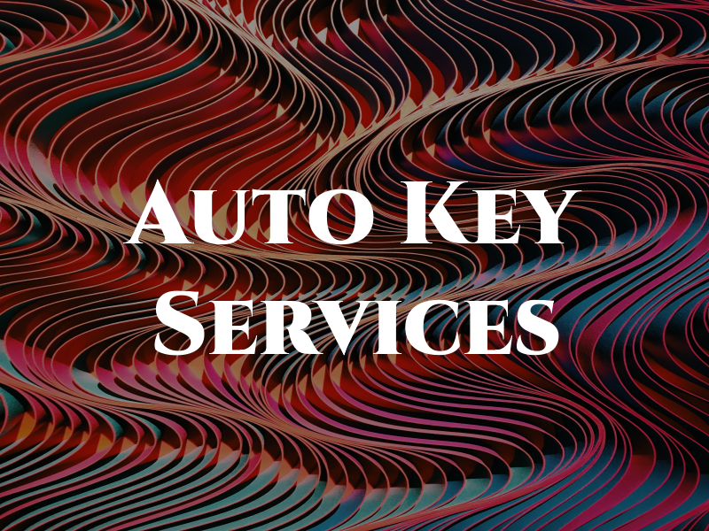 Auto Key Services