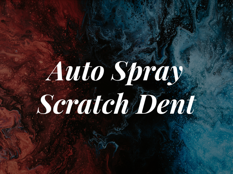 Auto Spray Scratch n Dent