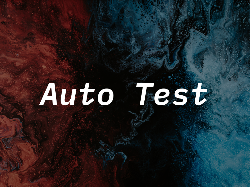 Auto Test