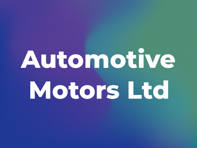 Automotive Motors Ltd