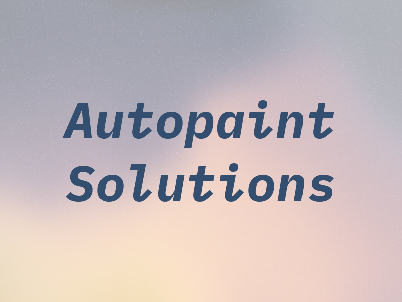 Autopaint Solutions