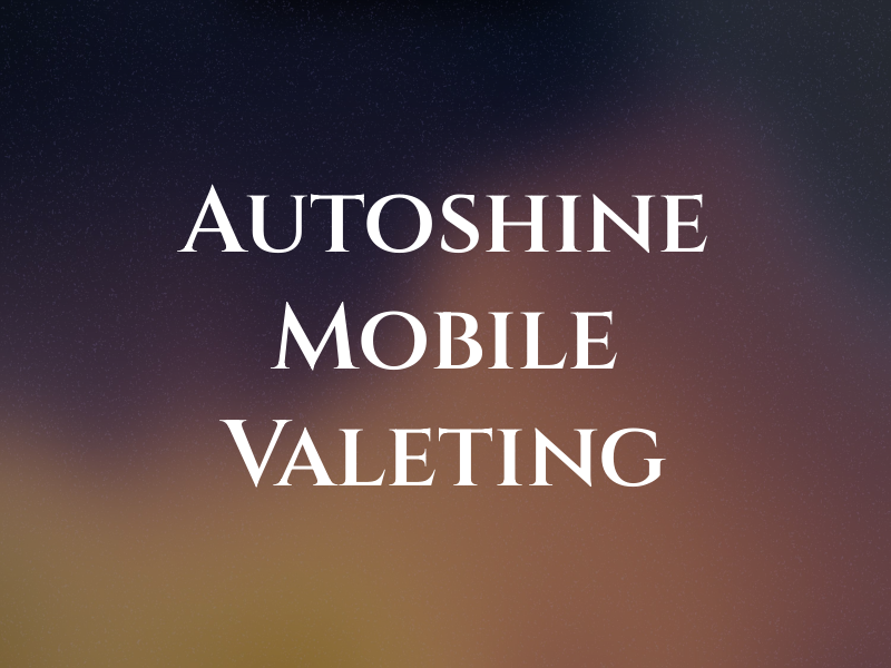 Autoshine Mobile Valeting