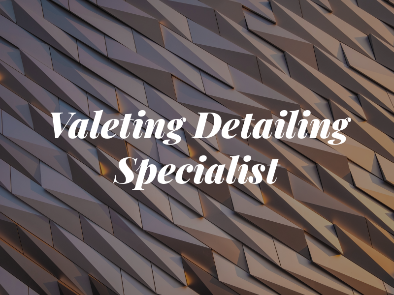 ASW Valeting & Detailing Specialist