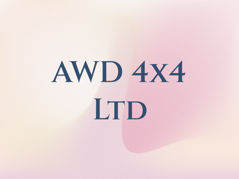 AWD 4x4 Ltd