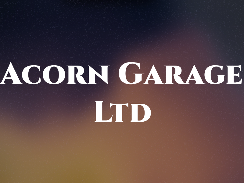 Acorn Garage Ltd