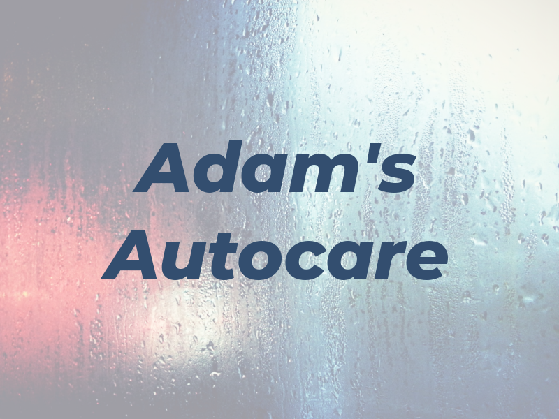 Adam's Autocare