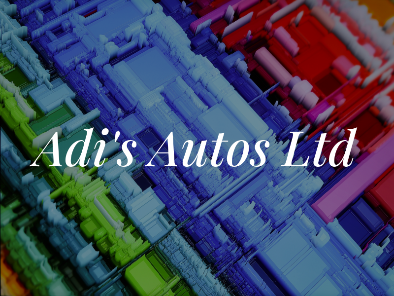Adi's Autos Ltd