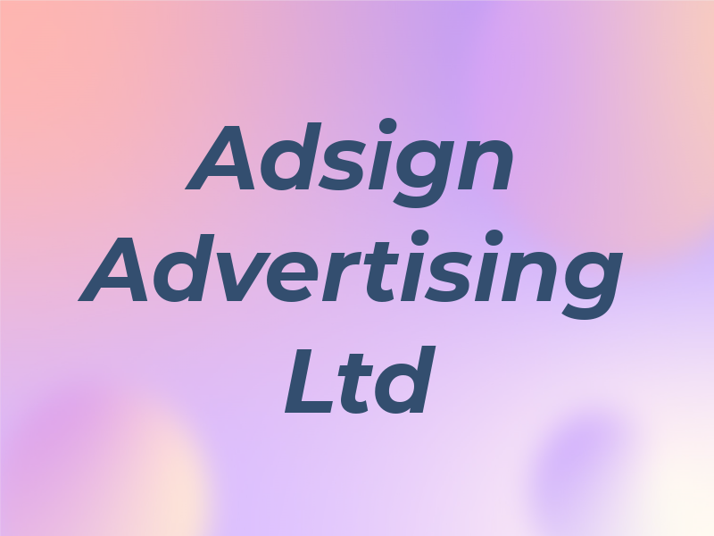 Adsign Advertising Ltd