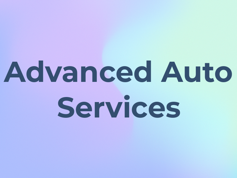 Advanced Auto Services