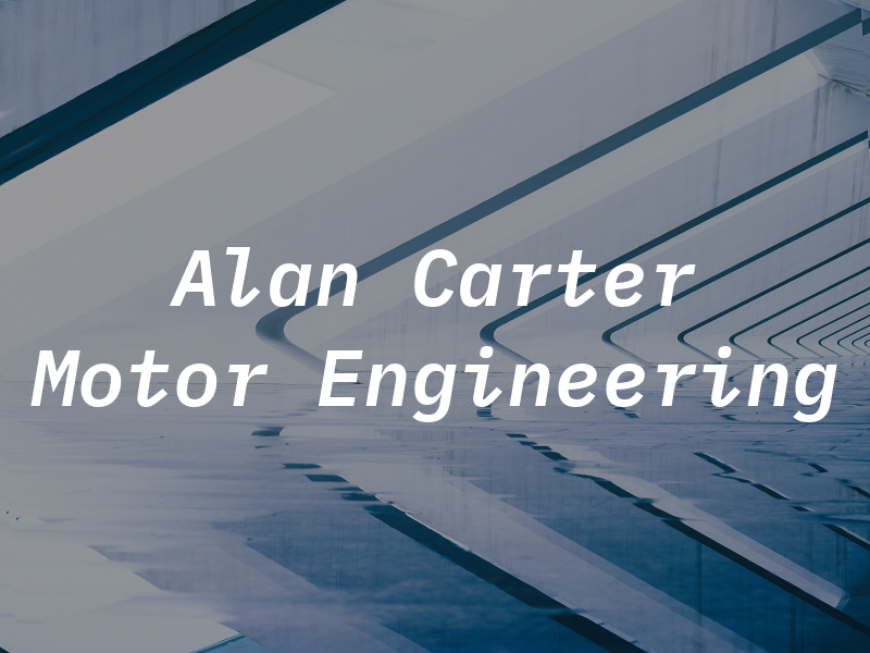 Alan Carter Motor Engineering