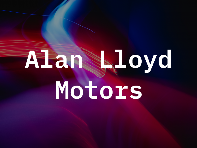 Alan Lloyd Motors