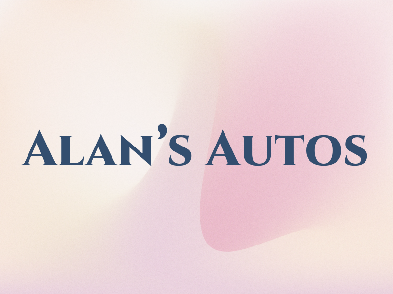 Alan's Autos