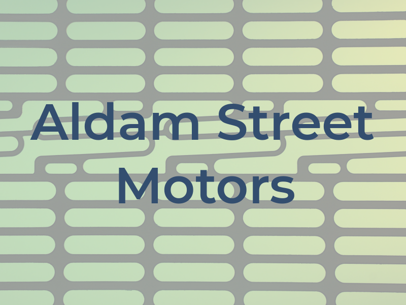 Aldam Street Motors