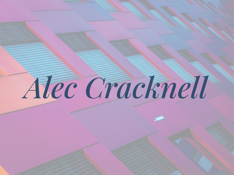 Alec Cracknell