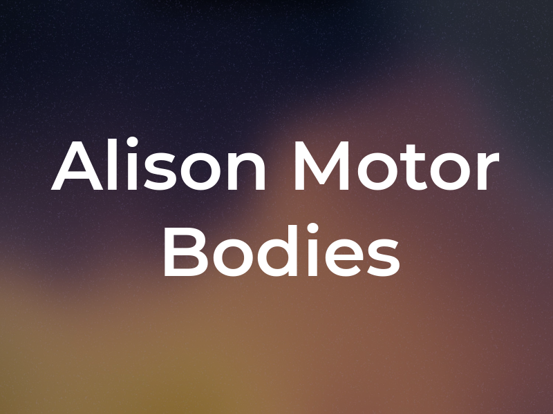 Alison Motor Bodies Ltd