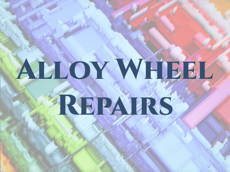 Alloy Wheel Repairs
