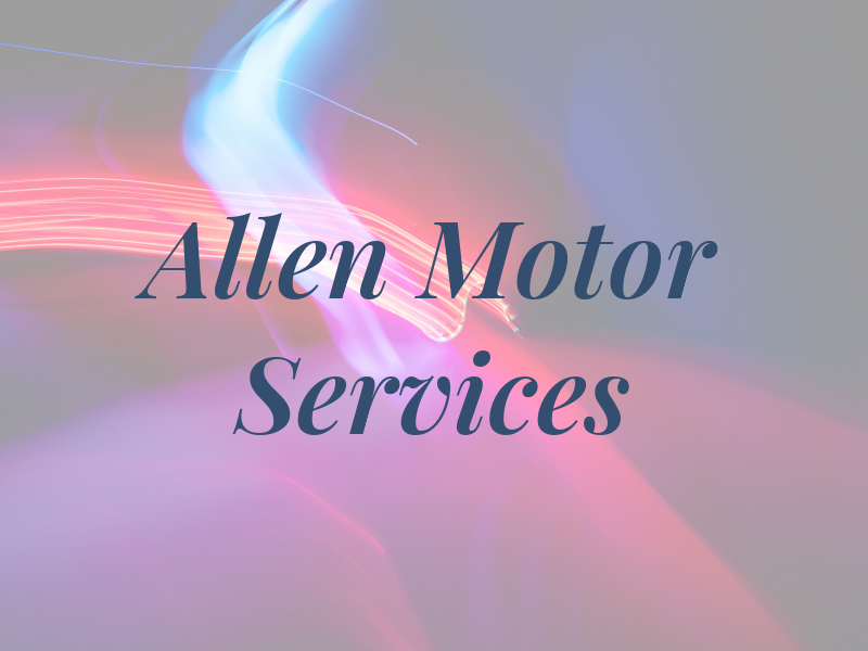 Allen Motor Services