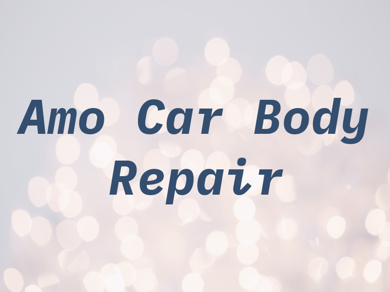Amo Car Body Repair