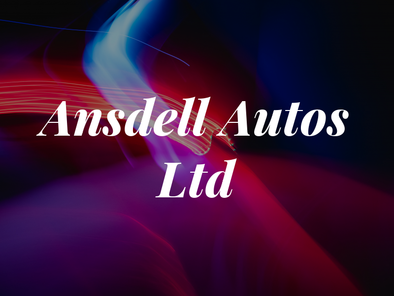 Ansdell Autos Ltd