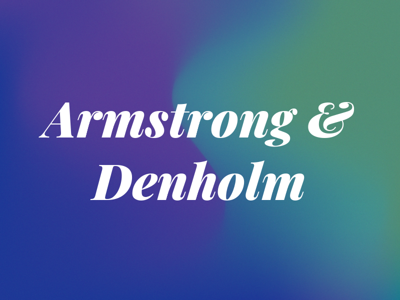 Armstrong & Denholm