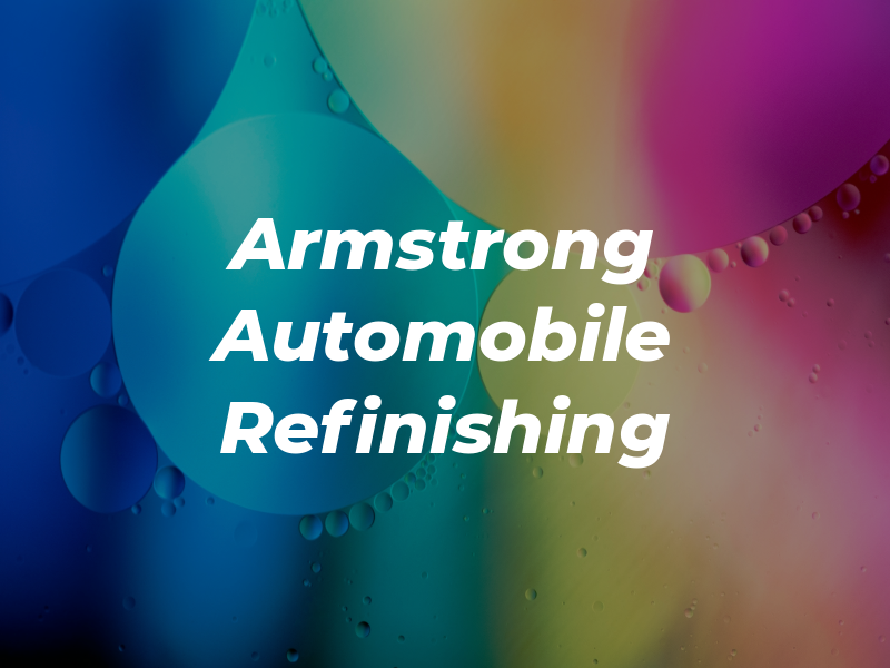 Armstrong Automobile Refinishing