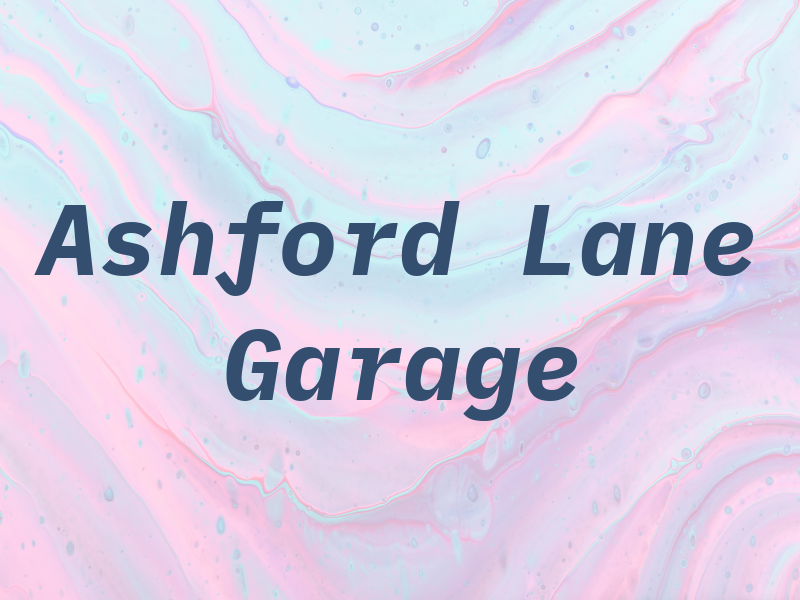 Ashford Lane Garage