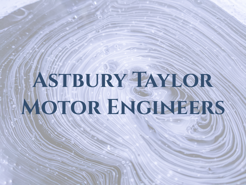 Astbury & Taylor Motor Engineers Ltd