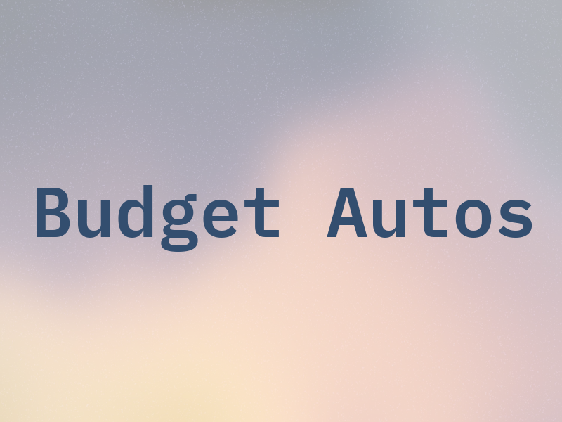 Budget Autos