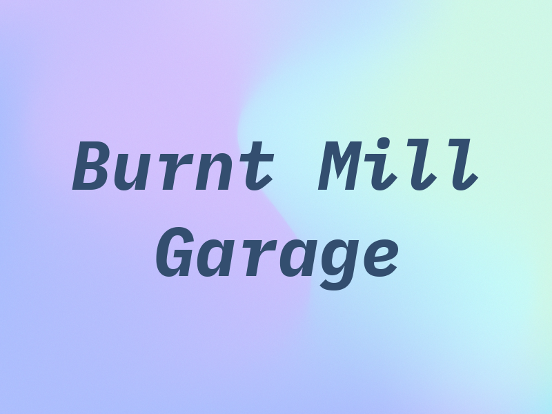 Burnt Mill Garage