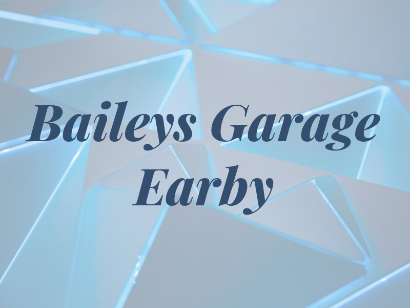 Baileys Garage Earby