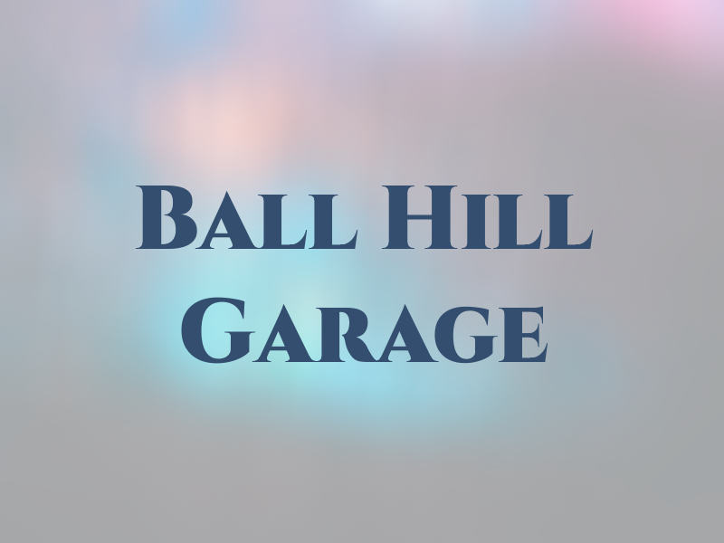 Ball Hill Garage