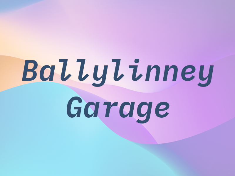 Ballylinney Garage