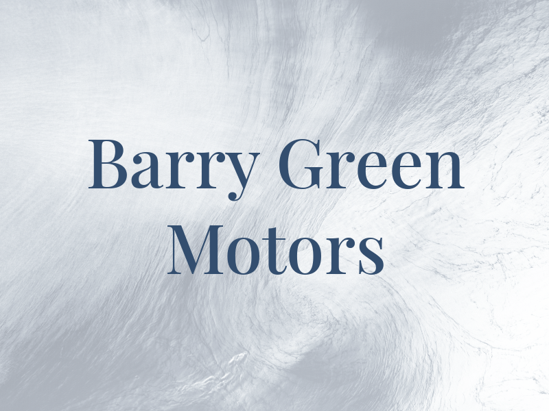 Barry Green Motors