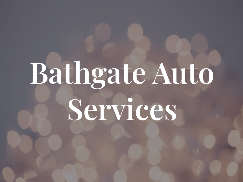 Bathgate Auto Services