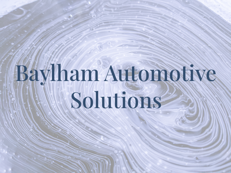 Baylham Automotive Solutions