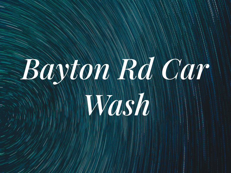 Bayton Rd Car Wash