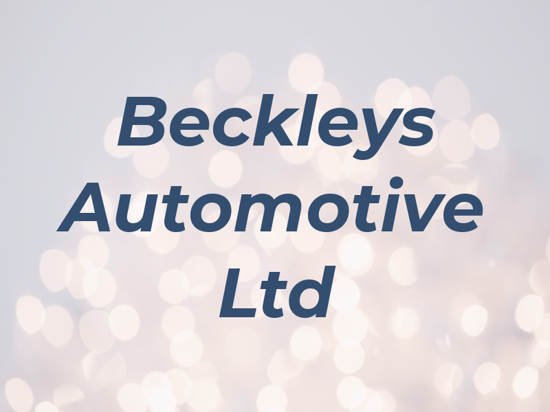 Beckleys Automotive Ltd