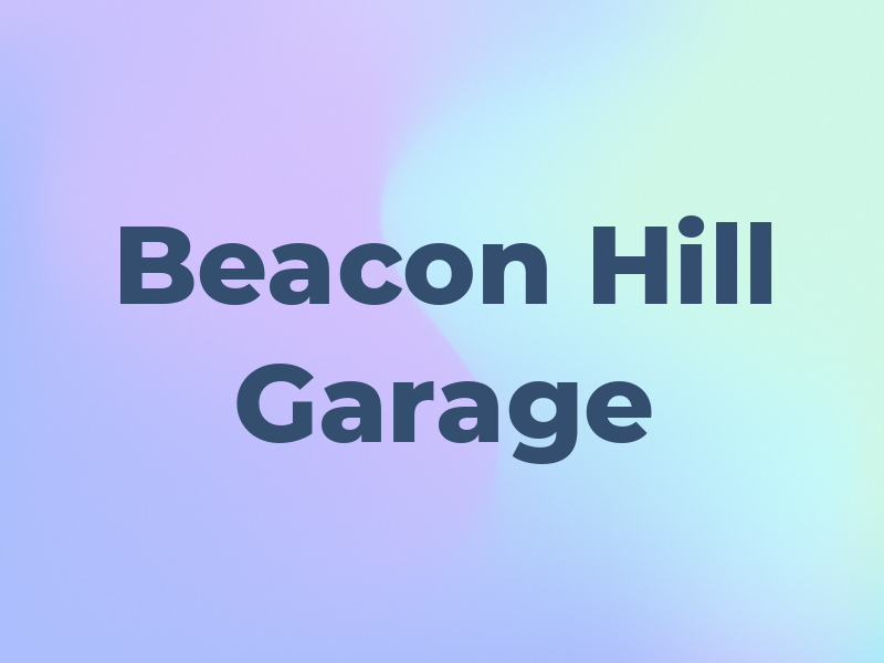 Beacon Hill Garage