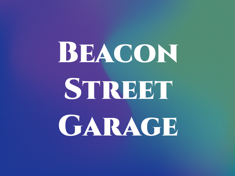 Beacon Street Garage