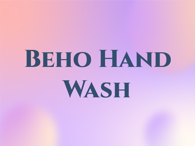 Beho Hand Car Wash