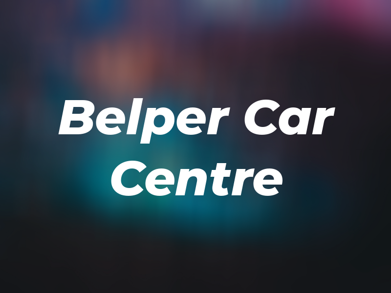 Belper Car Centre