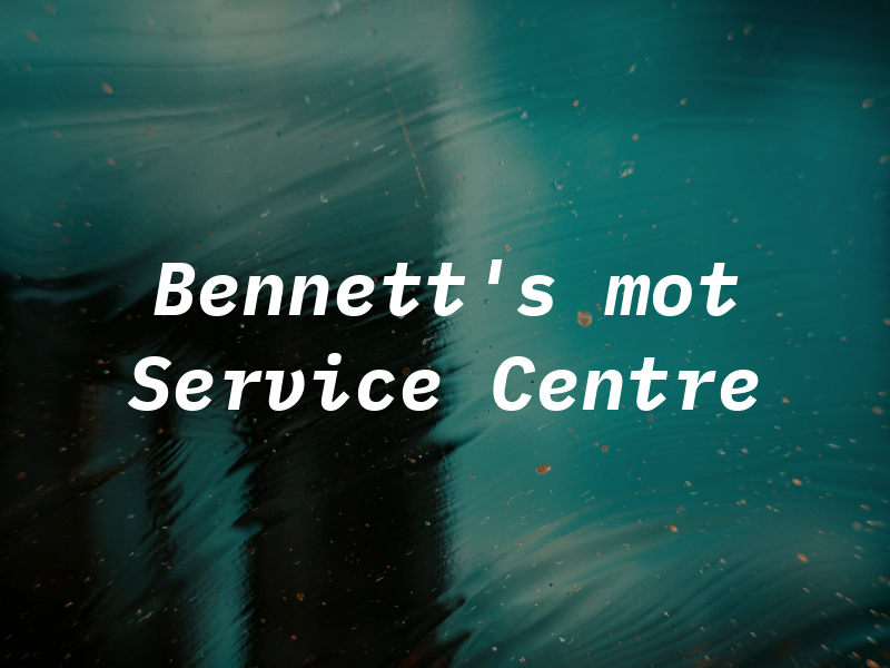 Bennett's ​mot & Service Centre