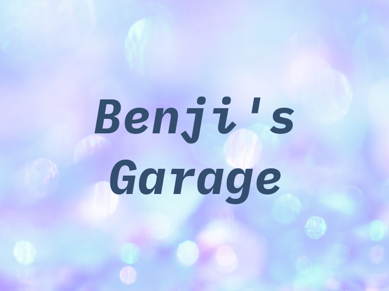 Benji's Garage