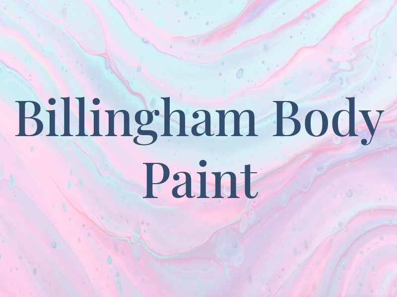 Billingham Body and Paint